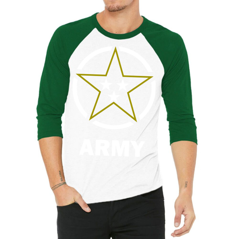 Army Vintage Art 3/4 Sleeve Shirt by Sanavlis Studios Company | Artistshot