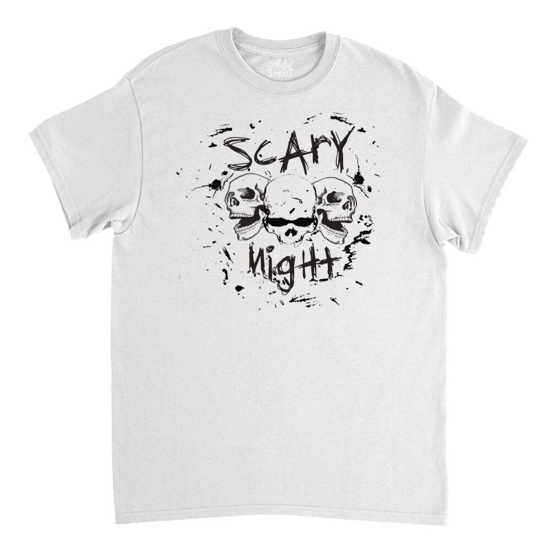 Scary Night Classic T-shirt by Hawajashop | Artistshot