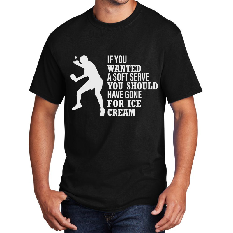 Funny Table Tennis Basic T-shirt | Artistshot