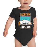 Cats And Computers Halloween Baby Bodysuit | Artistshot