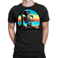Skeleton Beach T-shirt | Artistshot
