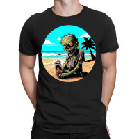 Zombie Beach T-shirt | Artistshot