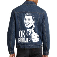 Ok Boomer Men Denim Jacket | Artistshot