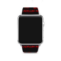 Now I Have A Machine Gun Ho Ho Ho Apple Watch Band | Artistshot