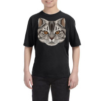 American Shorthair Face Cute American Shorthair Ca Youth Tee | Artistshot