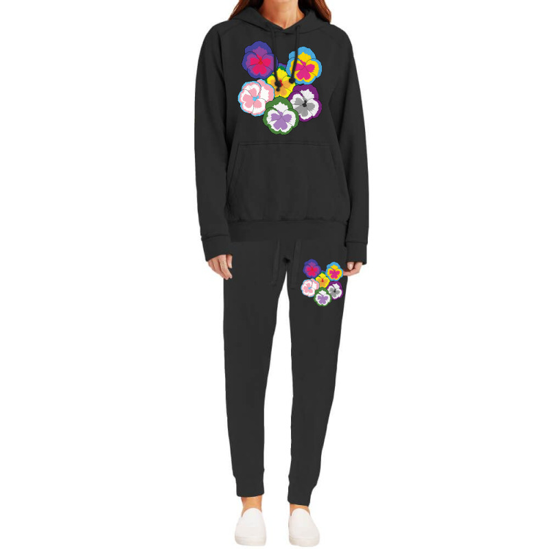 Sexual Pansies Lgbt Pride Pansy Flowers Equality R Hoodie & Jogger set by Ziz | Artistshot