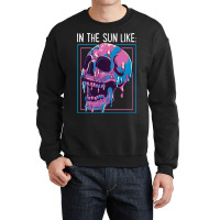 Pastel Goth Melting Skull In The Sun Like Aestheti Crewneck Sweatshirt | Artistshot