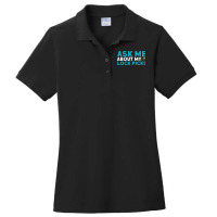 Ask Me About My Lock Picks Locks Locksmith Ladies Polo Shirt | Artistshot