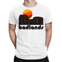 Retro Badlands ))(( Tourist Souvenir National Park T-shirt | Artistshot