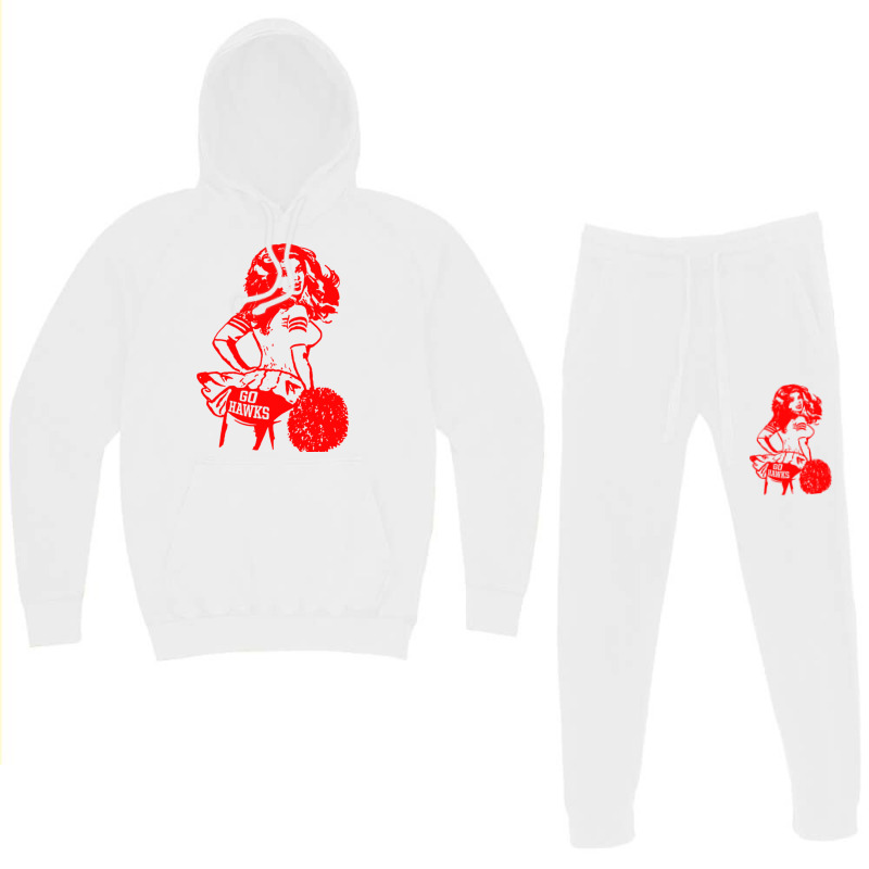 Retro Atlanta Cheerleader Hoodie & Jogger Set | Artistshot