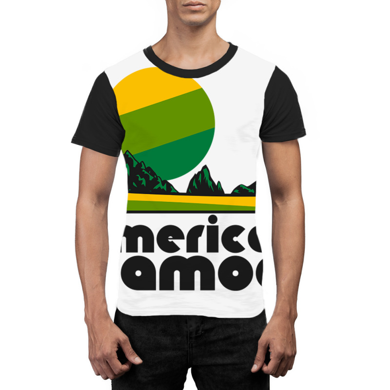 Retro American Samoa ))(( Tourist Souvenir Nationa Graphic T-shirt | Artistshot