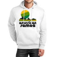 Retro American Samoa ))(( Tourist Souvenir Nationa Unisex Hoodie | Artistshot