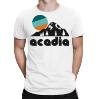 Retro Acadia ))(( Tourist Souvenir National Park D T-shirt | Artistshot