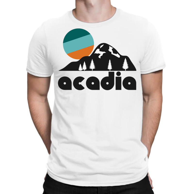 Retro Acadia ))(( Tourist Souvenir National Park D T-shirt | Artistshot