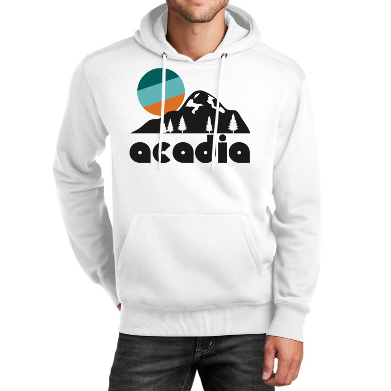 Retro Acadia ))(( Tourist Souvenir National Park D Unisex Hoodie | Artistshot