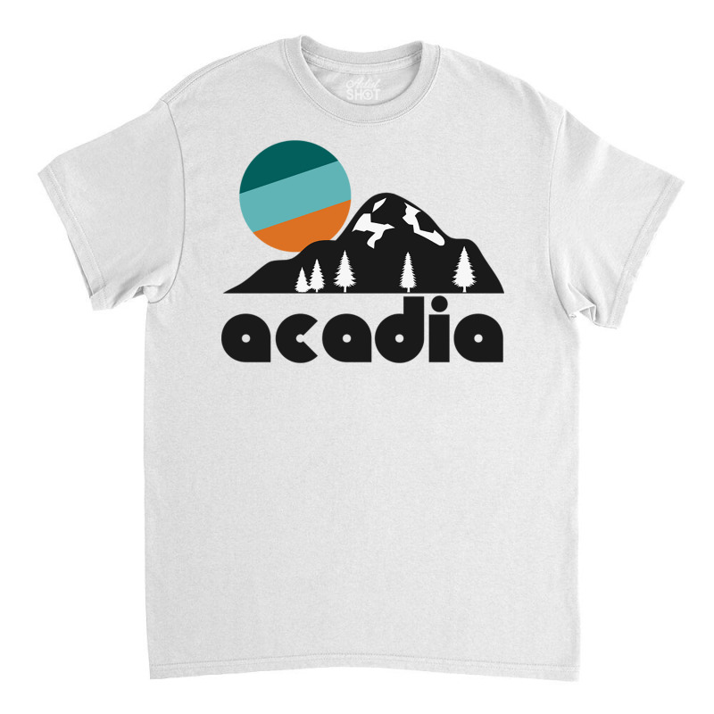 Retro Acadia ))(( Tourist Souvenir National Park D Classic T-shirt | Artistshot