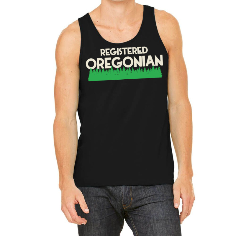 Registred Oregonian  Oregon Pride Design Tank Top | Artistshot