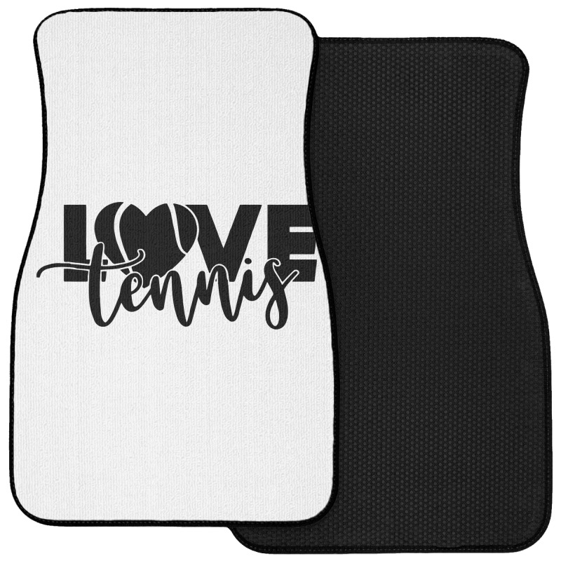 Tennis Love Front Car Mat | Artistshot