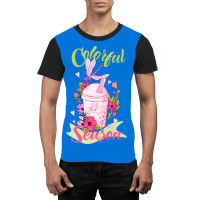 Colorful Season Graphic T-shirt | Artistshot