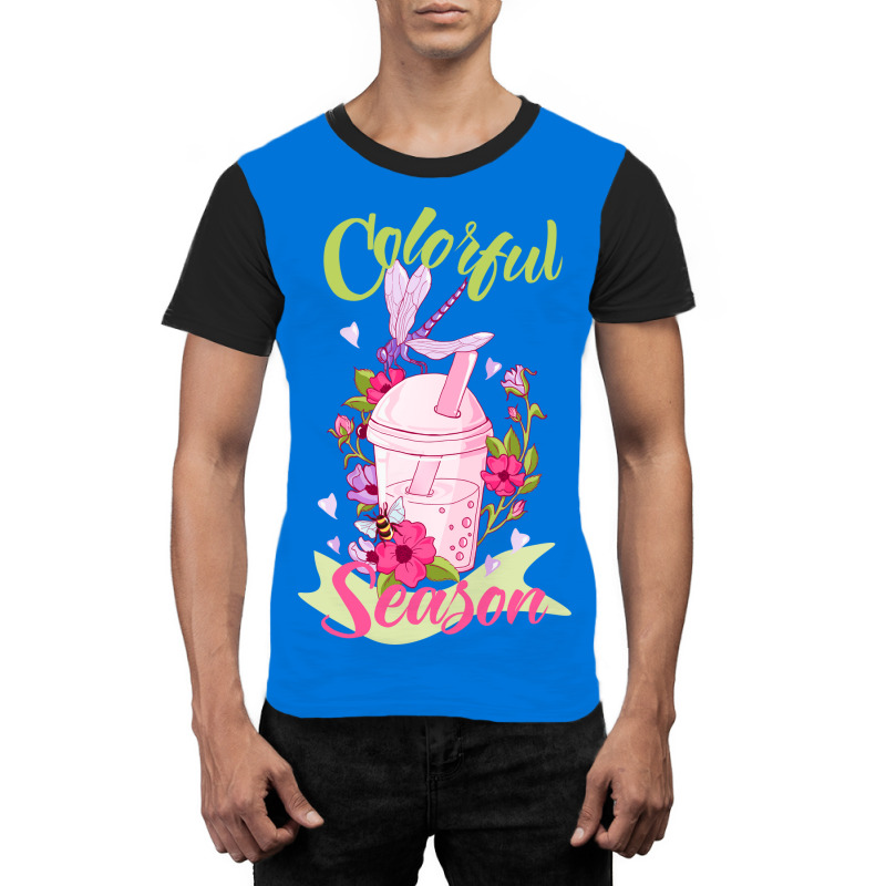 Colorful Season Graphic T-shirt | Artistshot