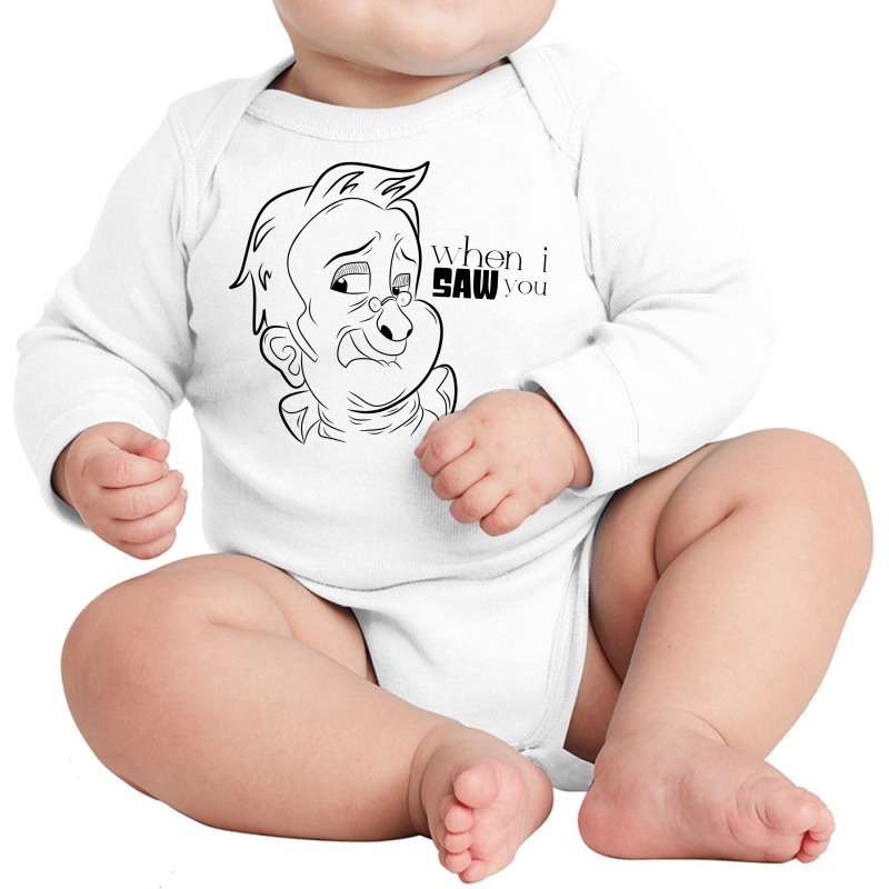 When I Saw You Long Sleeve Baby Bodysuit by Hawajashop | Artistshot