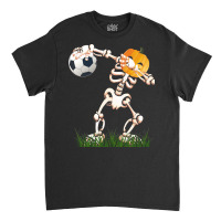 Skeleton Soccer Halloween Dabbing Dance Kids Costu Classic T-shirt | Artistshot