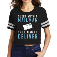 Sleep With Mailman They Always Deliver (2) Scorecard Crop Tee | Artistshot