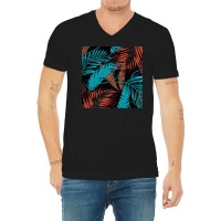 Jungle T  Shirt Jungle Paradise Botanical T  Shirt V-neck Tee | Artistshot