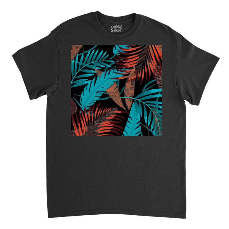 Jungle T  Shirt Jungle Paradise Botanical T  Shirt Classic T-shirt by cocksfootarmpit | Artistshot