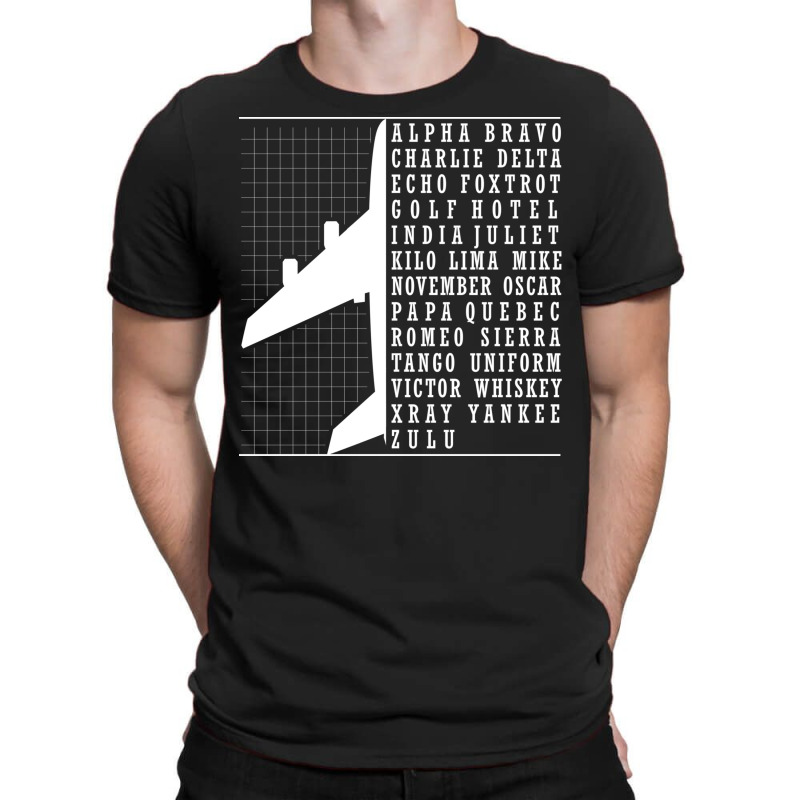 Phonetic Alphabet Airplane Pilot Flying Aviation ( T-shirt | Artistshot