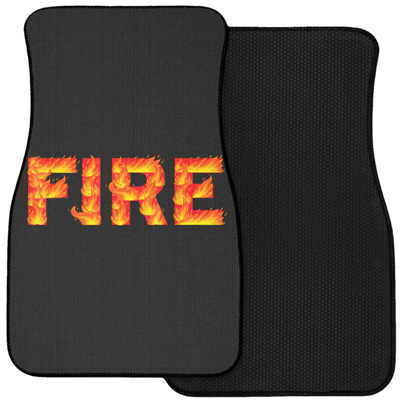 Fire And Ice Last Minute Halloween Matching Couple Front Car Mat | Artistshot