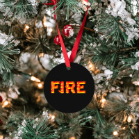 Fire And Ice Last Minute Halloween Matching Couple Ornament | Artistshot