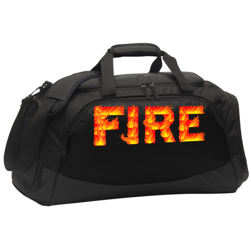 Fire And Ice Last Minute Halloween Matching Couple Active Duffel | Artistshot