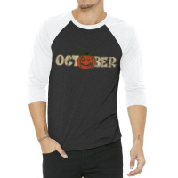 October 3/4 Sleeve Shirt | Artistshot