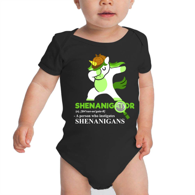 Shenanigator (n) A Person Who Instigates Shenaniga Baby Bodysuit by queerappear | Artistshot