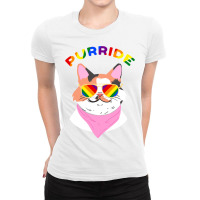 Purride For Gay Pride Parade Ladies Fitted T-shirt | Artistshot