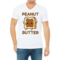 Peanut Butter For Peanut Butter Lover V-neck Tee | Artistshot