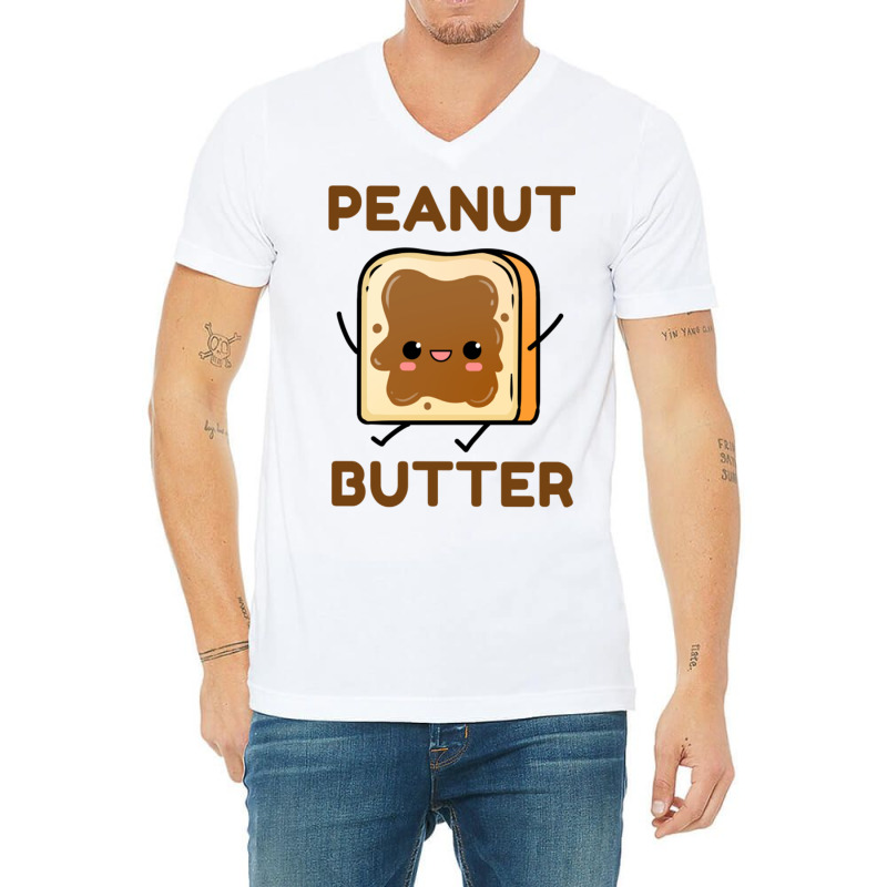 Peanut Butter For Peanut Butter Lover V-neck Tee | Artistshot