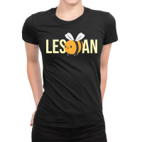 Les Bee An For Lesbian Ladies Fitted T-shirt | Artistshot