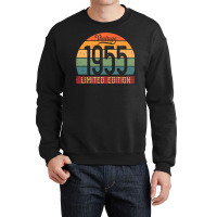 Vintage 1955 Limited Edition Birthday Crewneck Sweatshirt | Artistshot