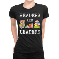 Readers Are Leaders Ladies Fitted T-shirt | Artistshot