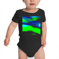 Blue Green Black Abstract Art T  Shirt Blue Green Black Abstract Art T Baby Bodysuit | Artistshot