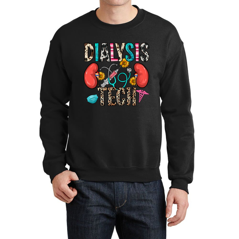 Dialysis Tech Crewneck Sweatshirt by Zillion Design Studio | Artistshot