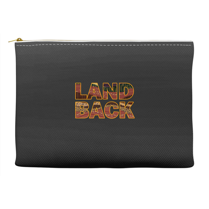 Land Back Accessory Pouches | Artistshot