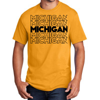 Michigan Basic T-shirt | Artistshot