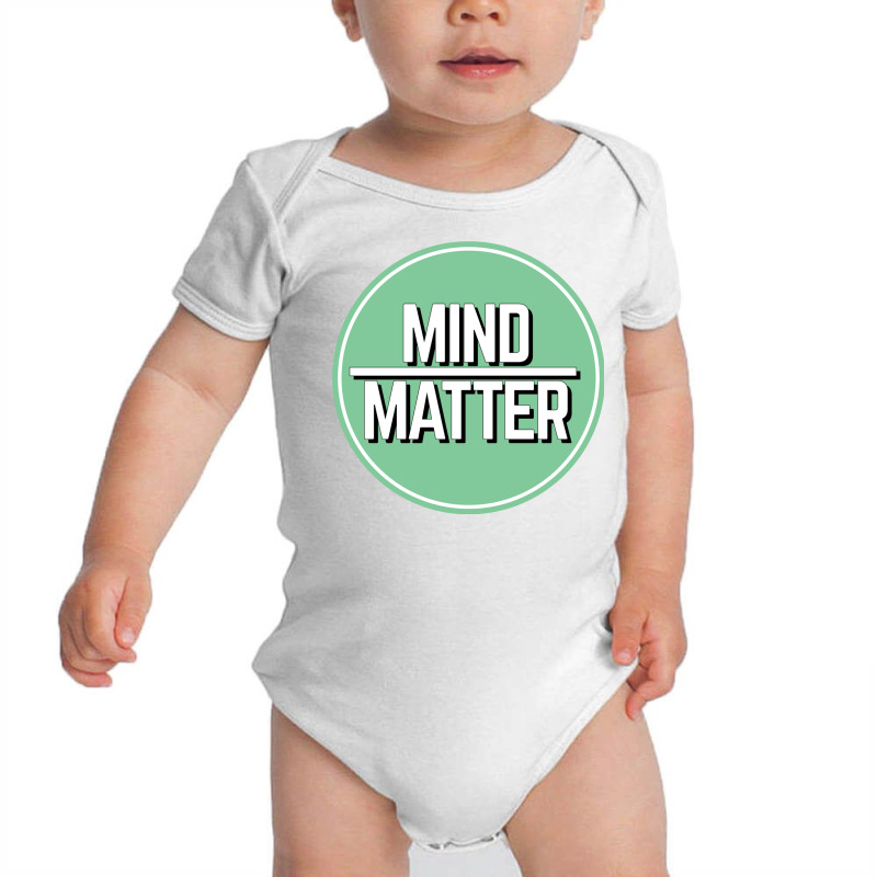 Mind Over Matter Baby Bodysuit by Delique | Artistshot