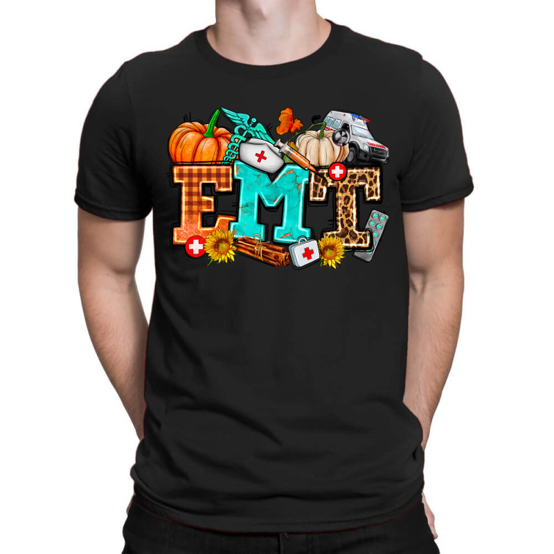 Emt With Fall T-shirt | Artistshot