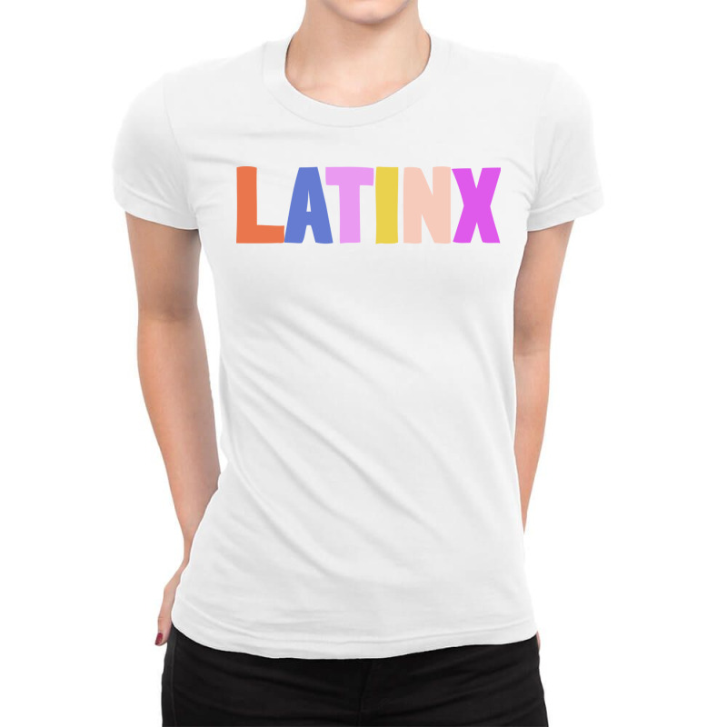 Latinx Ladies Fitted T-Shirt by Delique | Artistshot