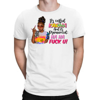 Black Woman Boss Quotes Karma T-shirt | Artistshot