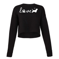 Petit Basset Griffon Vendeen Love Dog Pet Lover Gi Cropped Sweater | Artistshot